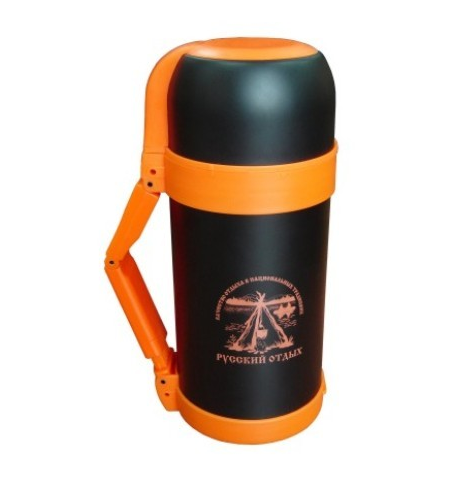 Термос 1.2л широкое горло ручка