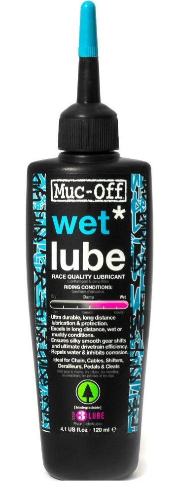 Смазка для влажной погоды Wet Lube 120 мл